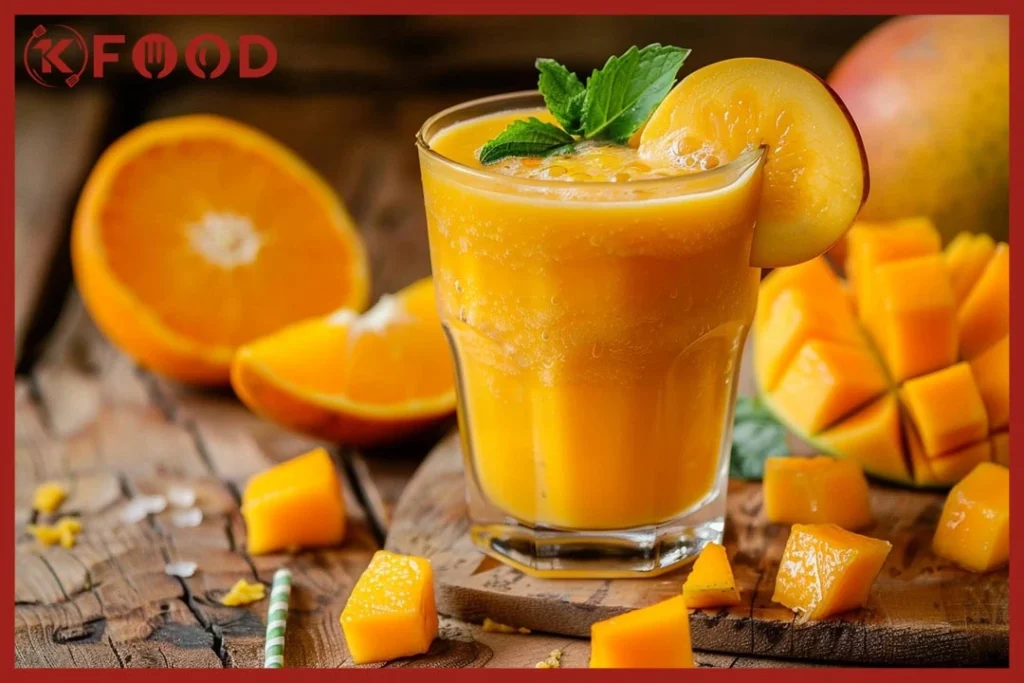 Smoothie z Mango i Pomarańczą