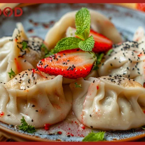 pierogi z truskawkami