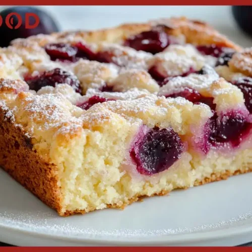 Ciasto drozdzowe ze śliwkami
