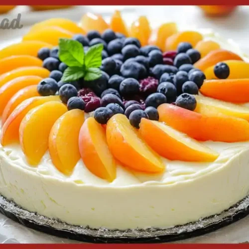 Ekspresowy sernik z owocami