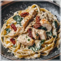 Fettuccine Alfredo z Kurczakiem to pyszne danie