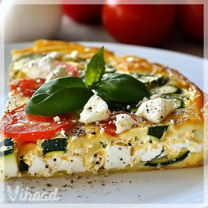 Frittata warzywna z serem feta to pyszne danie