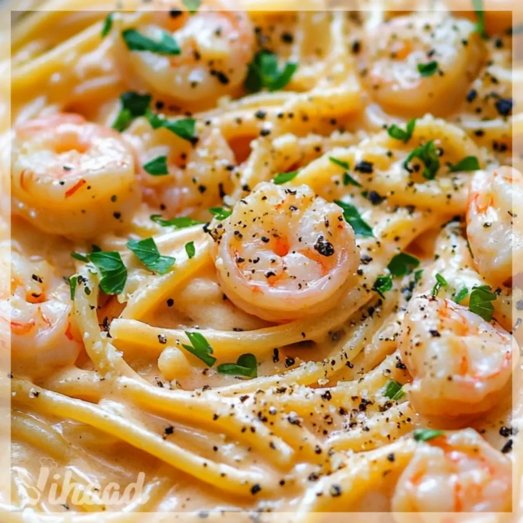 Krewetkowe Spaghetti w Sosie Śmietanowym to pyszne danie