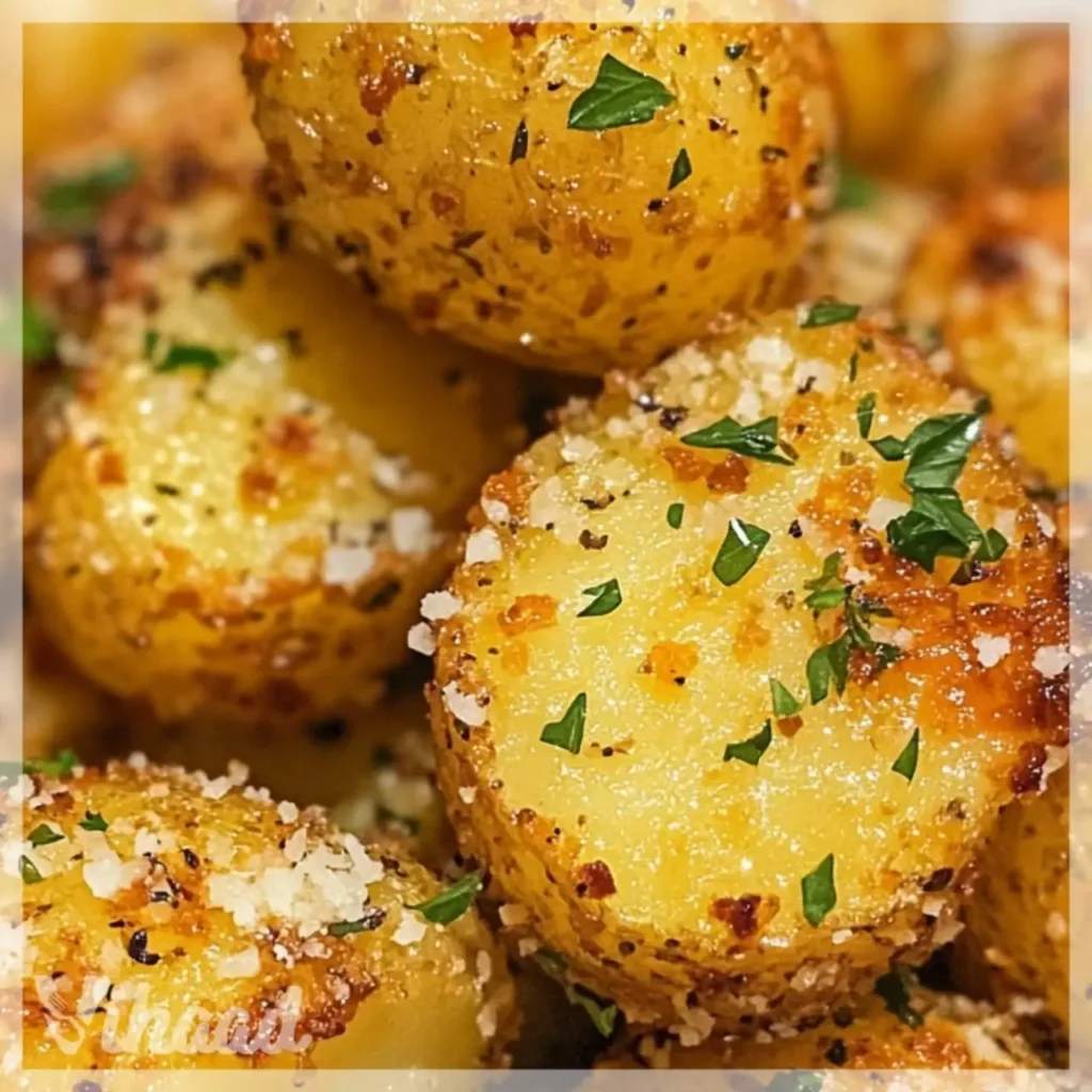 Pieczone ziemniaki z czosnkiem i parmezanem - odkryj ich smak!