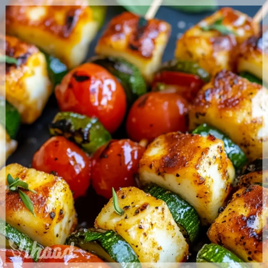 Szaszłyki z sera halloumi - odkryj ich smak i prostotę!
