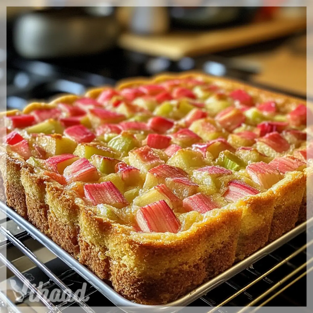 Prosty Placek z Rabarbarem - odkryj jego smak!