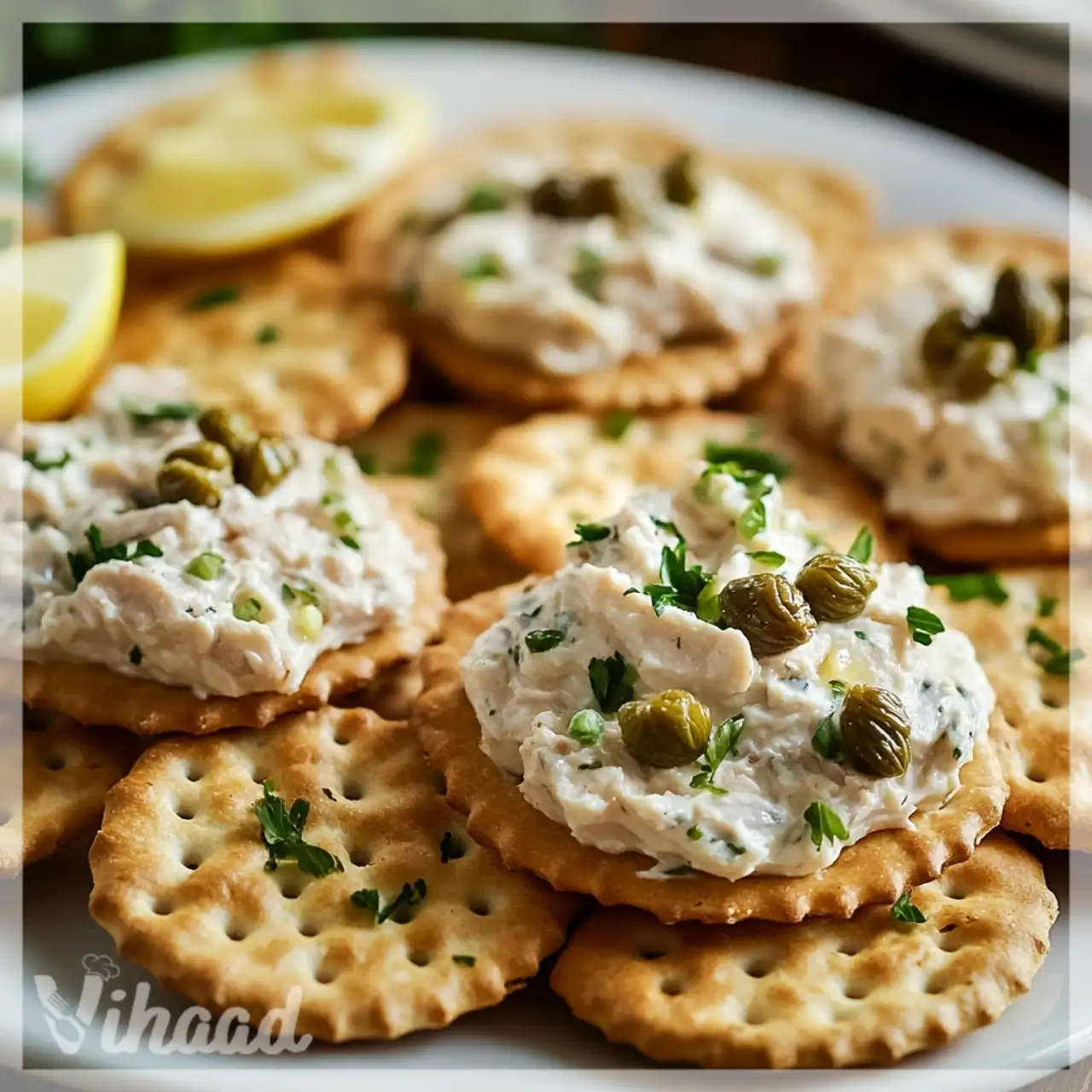 Tuńczyk z kaparami na krakersach - odkryj smak tej przekąski!