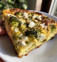 Frittata z brokułami