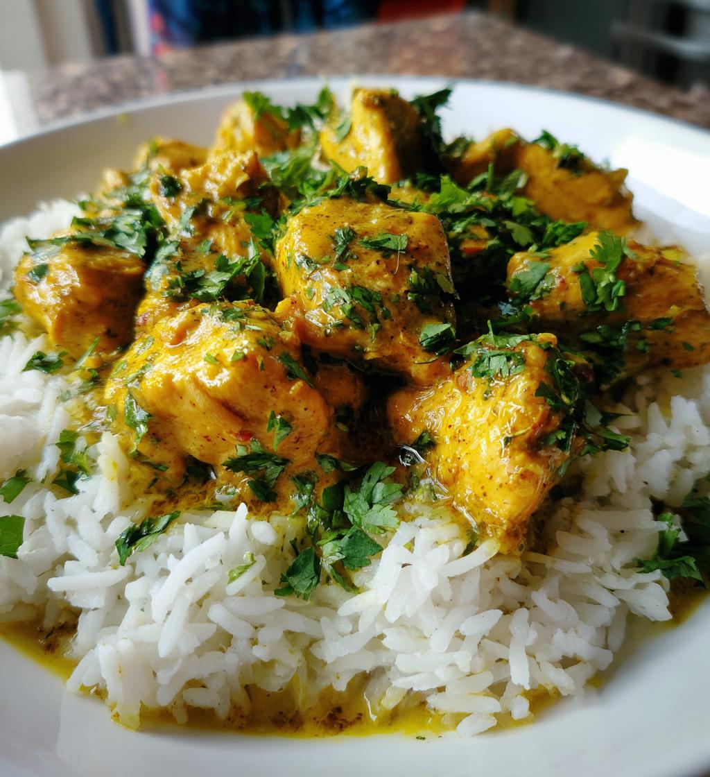 Kurczak curry z ryżem - detail 1
