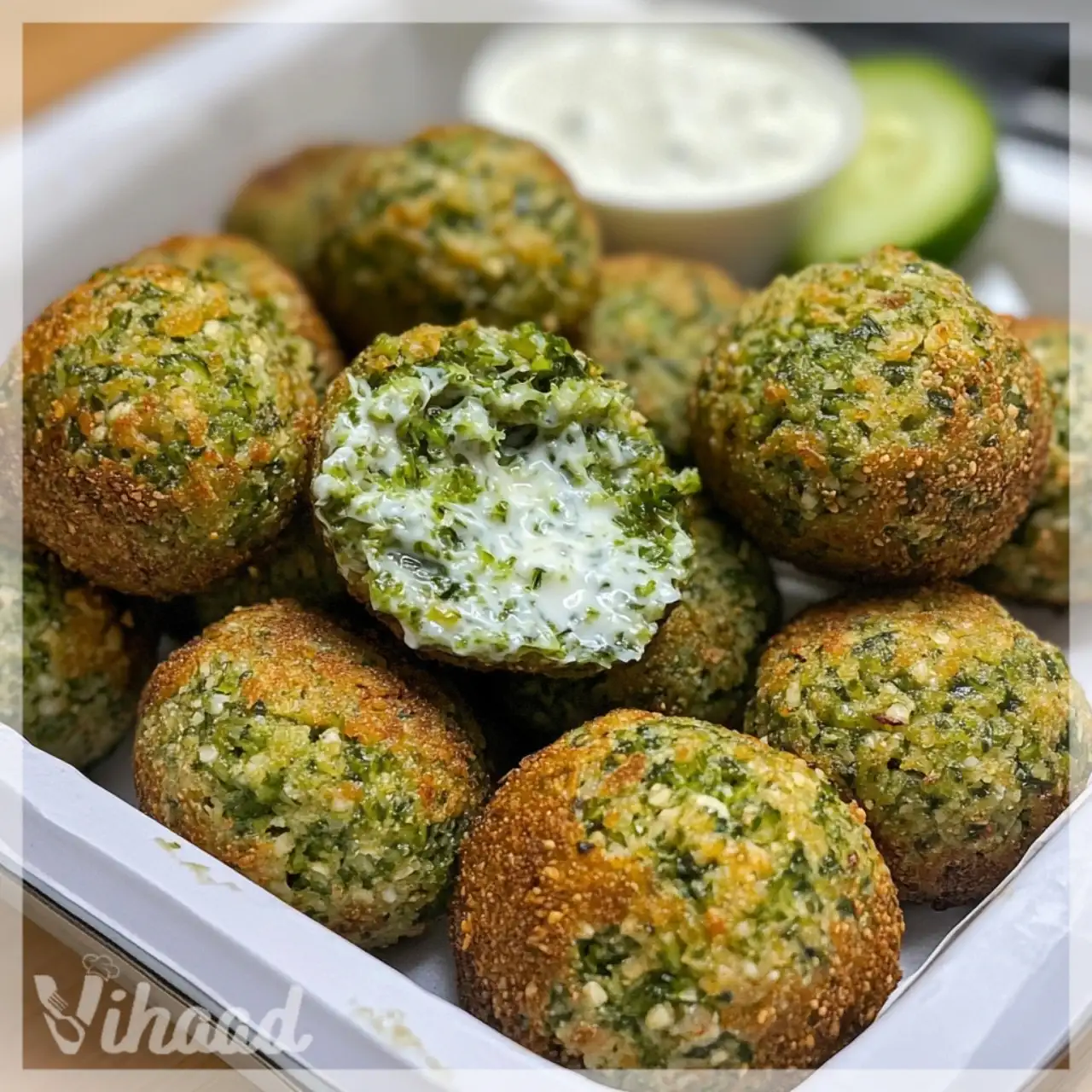 Mini falafele z sosem jogurtowym - odkryj ich smak!