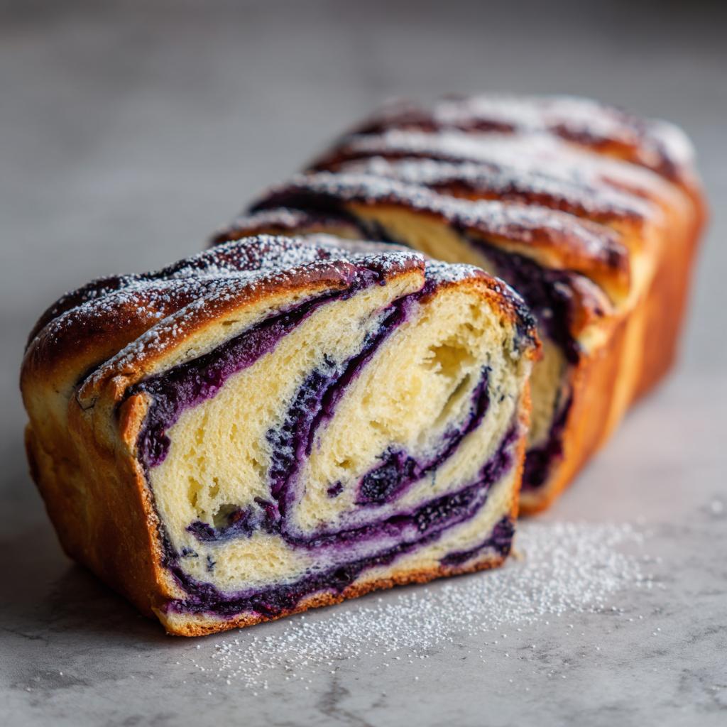 Babka cytrynowa z jagodami - detail 1