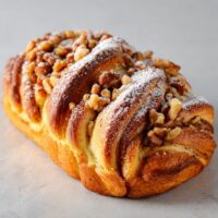 Babka cytrynowa z orzechami