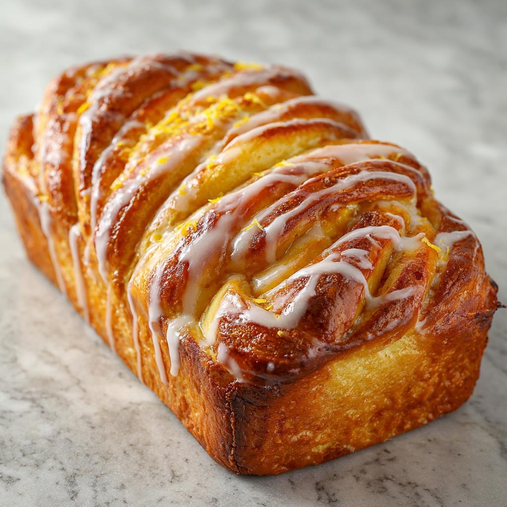 Babka cytrynowa z polewą