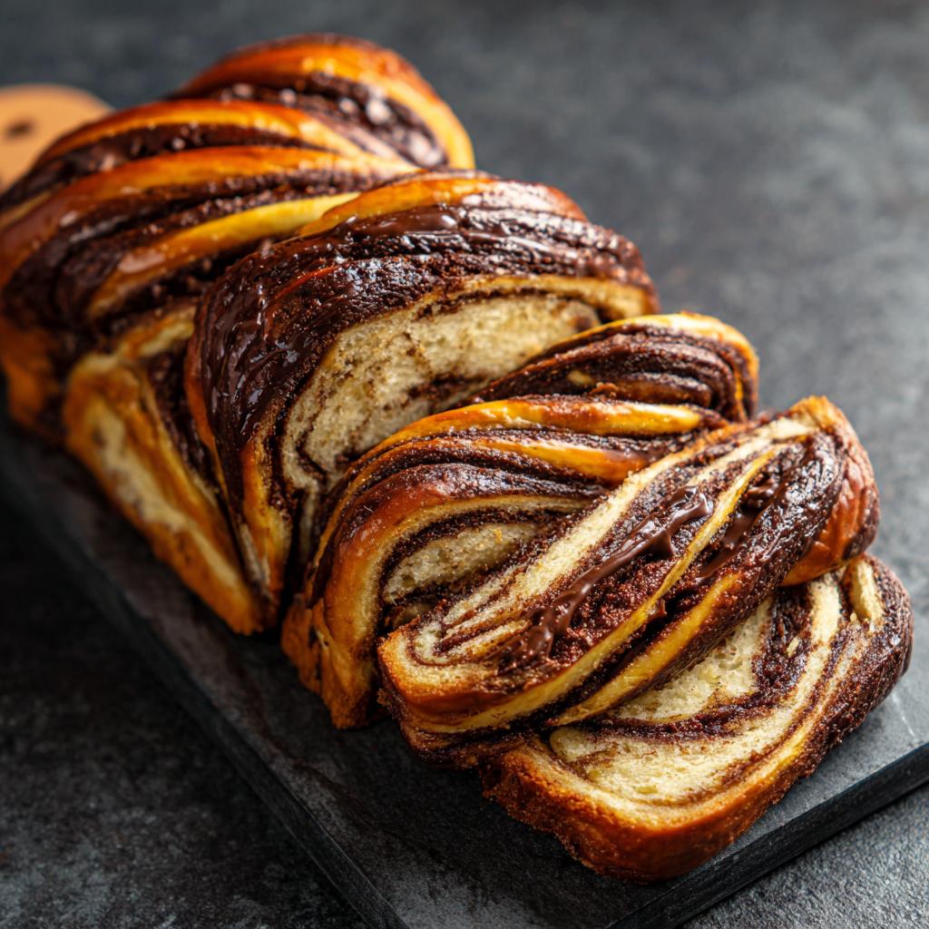Babka czekoladowa z kawą