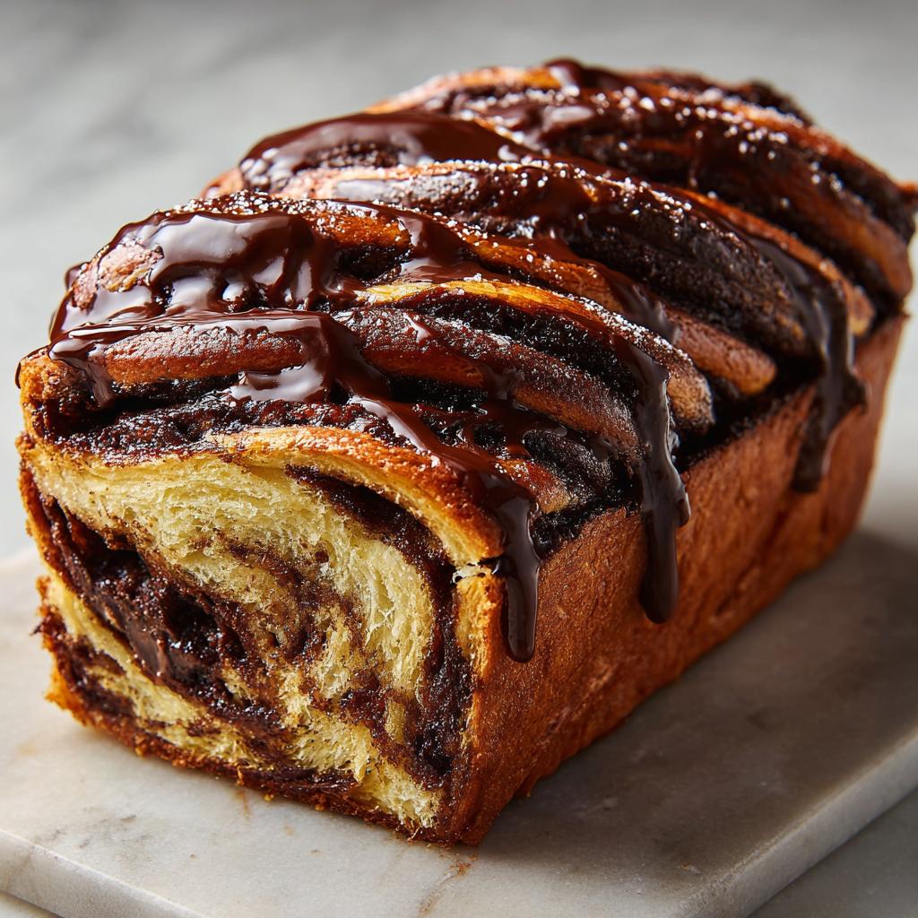 Babka czekoladowa z polewą - detail 1