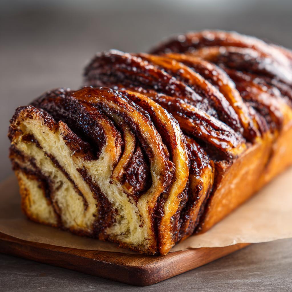 Babka czekoladowa z polewą