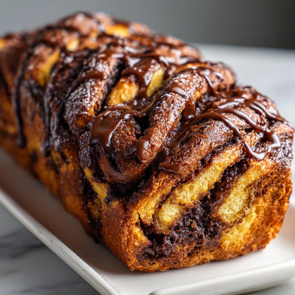 Babka czekoladowa z polewą