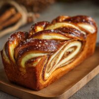 Babka drożdżowa z budyniem