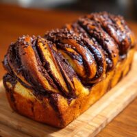 Babka piaskowa z czekoladą
