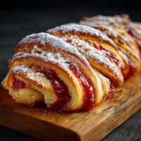 Babka piaskowa z dżemem