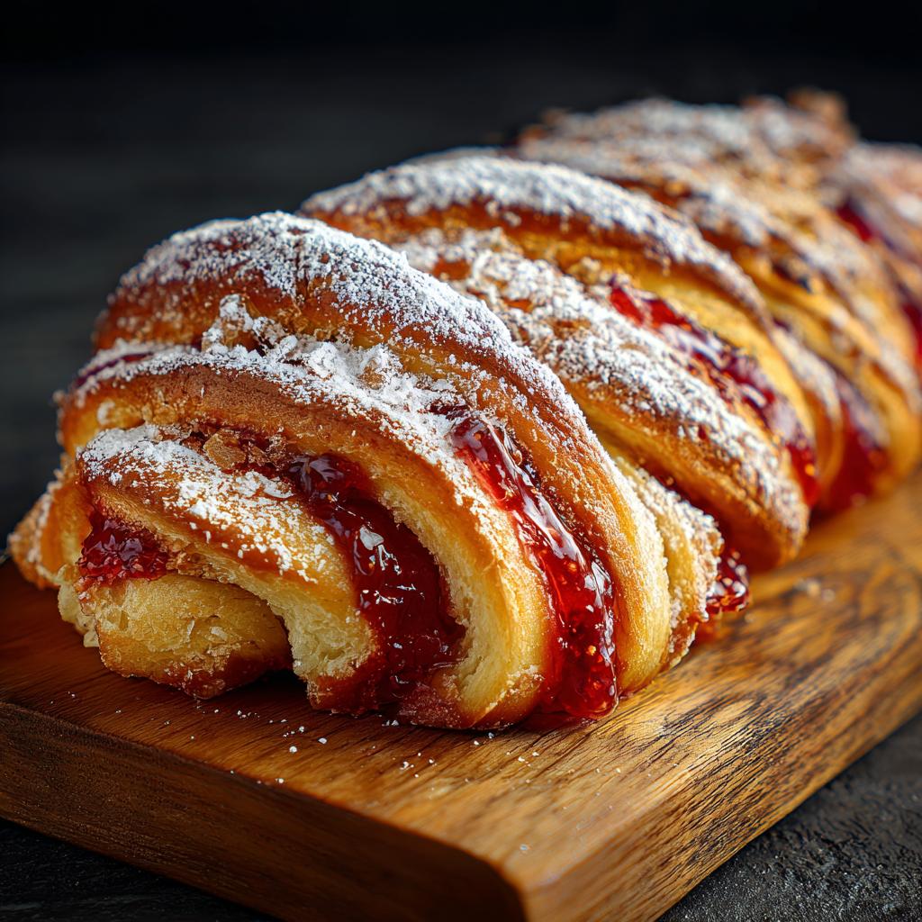 Babka piaskowa z dżemem