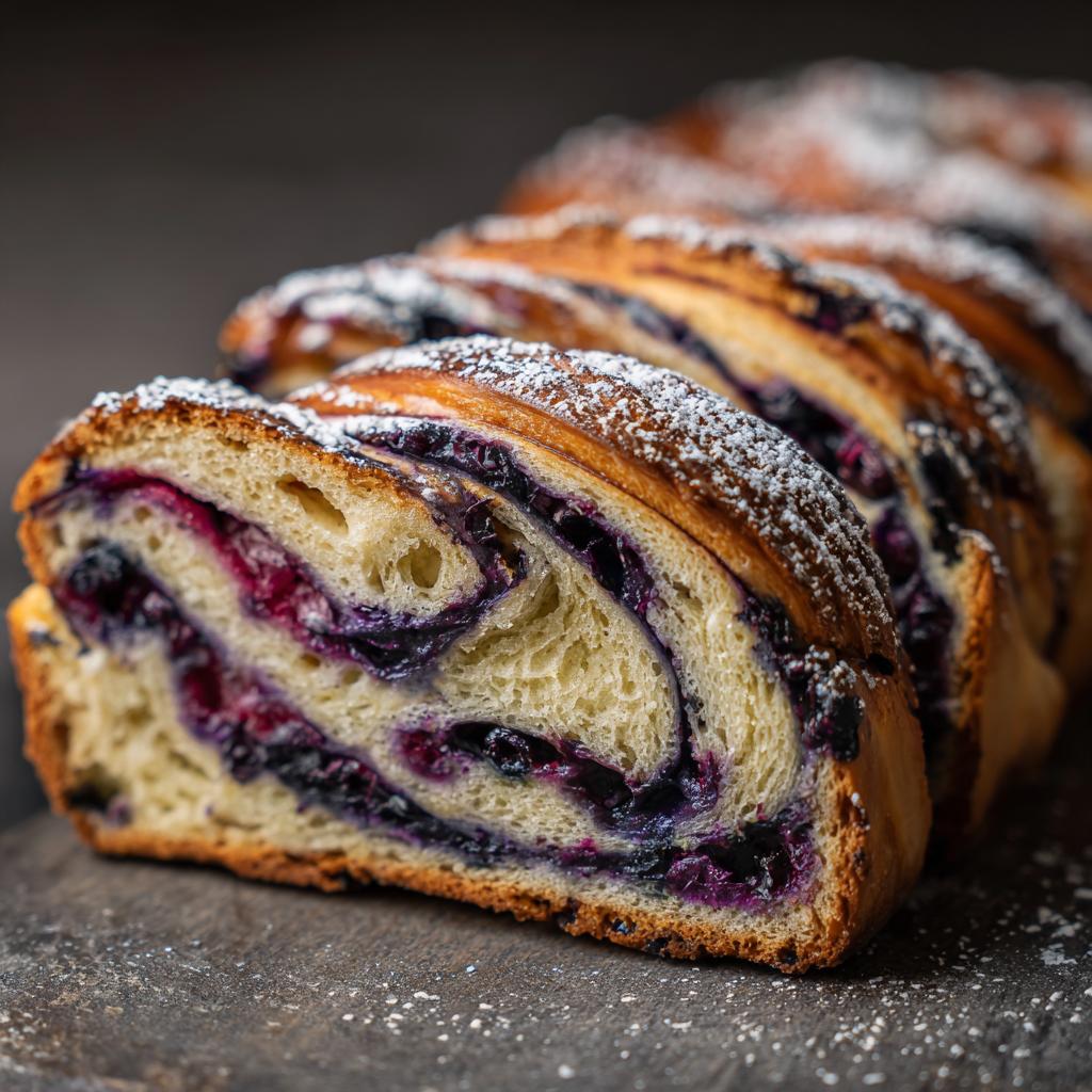 Babka piaskowa z jagodami