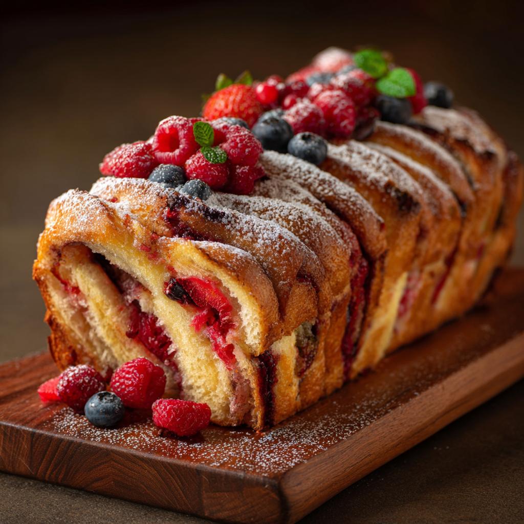 Babka piaskowa z owocami - detail 1