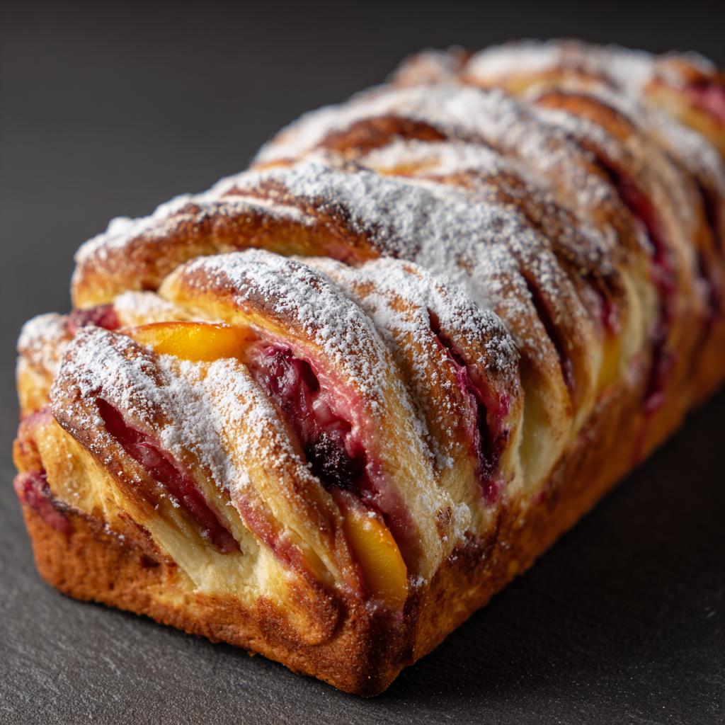 Babka piaskowa z owocami