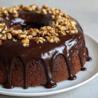 Ciasto orzechowe z czekoladą