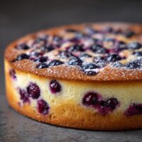 Ciasto z borówkami i mascarpone