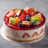 Ciasto z mascarpone i owocami