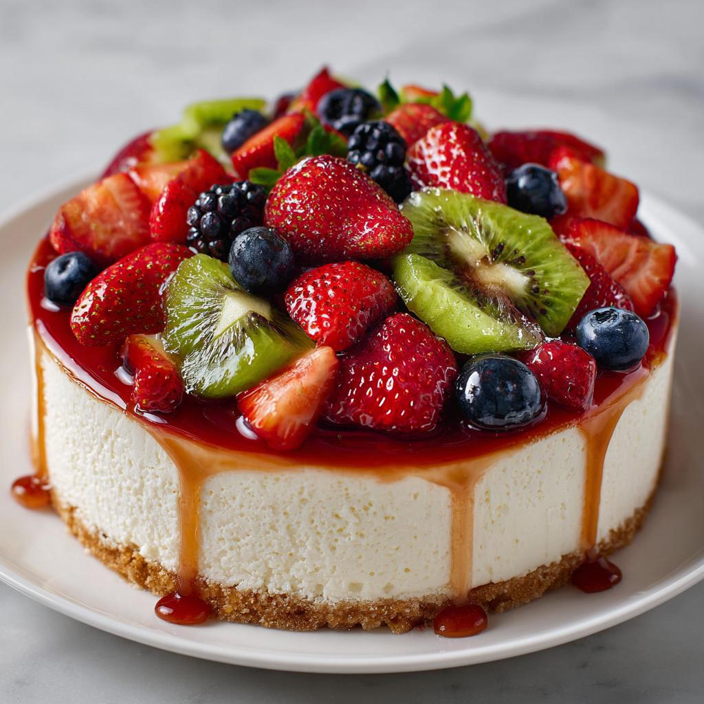 Ciasto z mascarpone i owocami