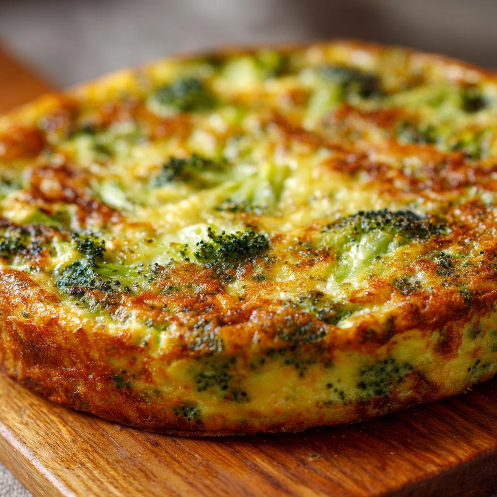 Frittata z Brokułami