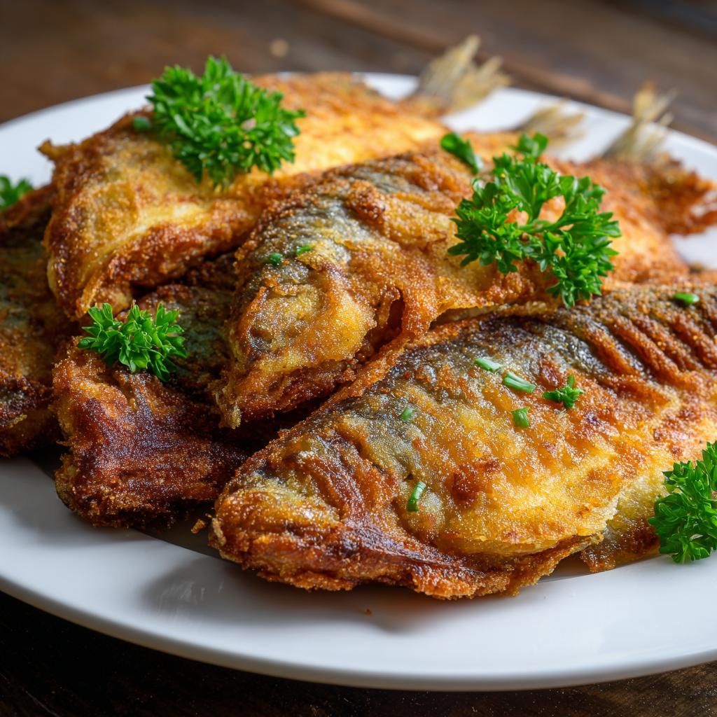 Karp smażony - detail 1