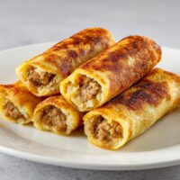 Krokiety z mięsem i kapustą