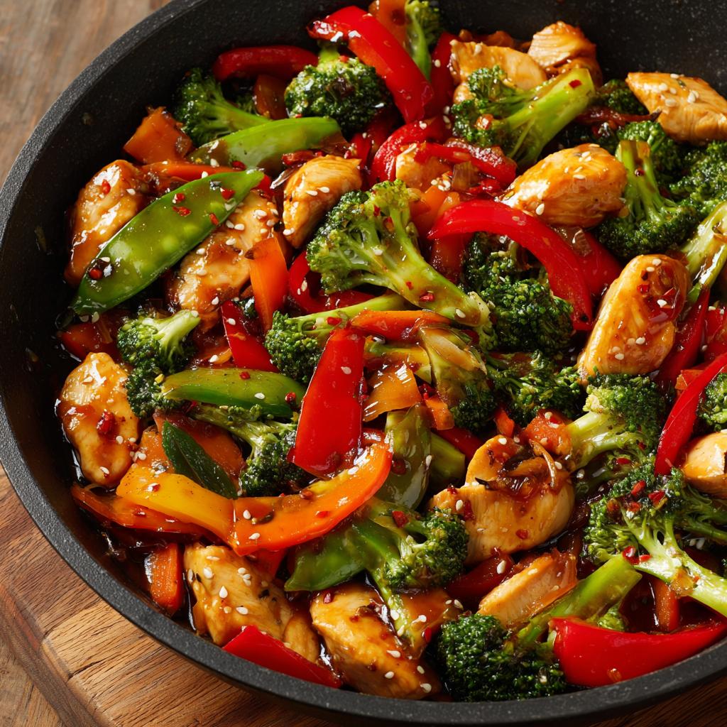 Kurczak Stir-Fry z Warzywami - detail 1