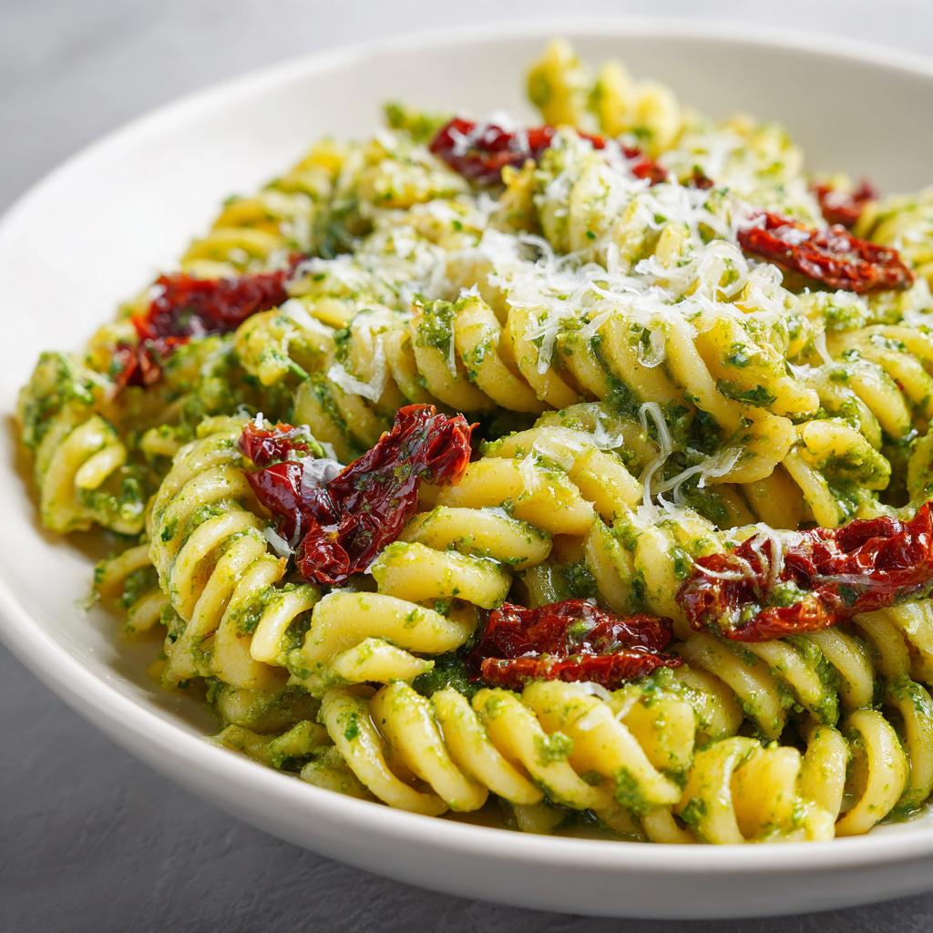 Makaron z Pesto i Suszonymi Pomidorami - detail 1