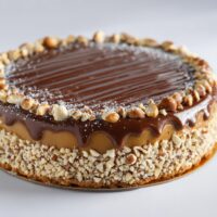Mazurek wielkanocny z kajmakiem