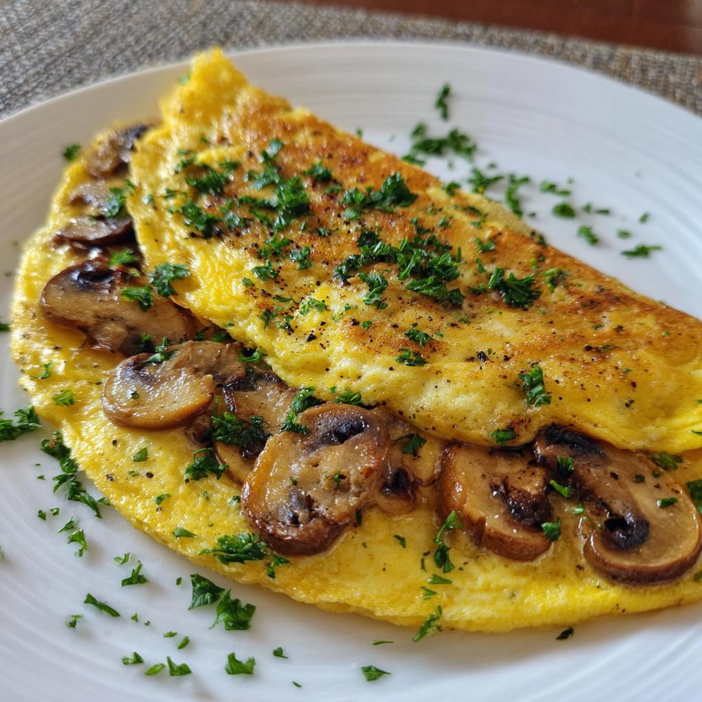 Omlet z Grzybami i Cebulą - detail 1