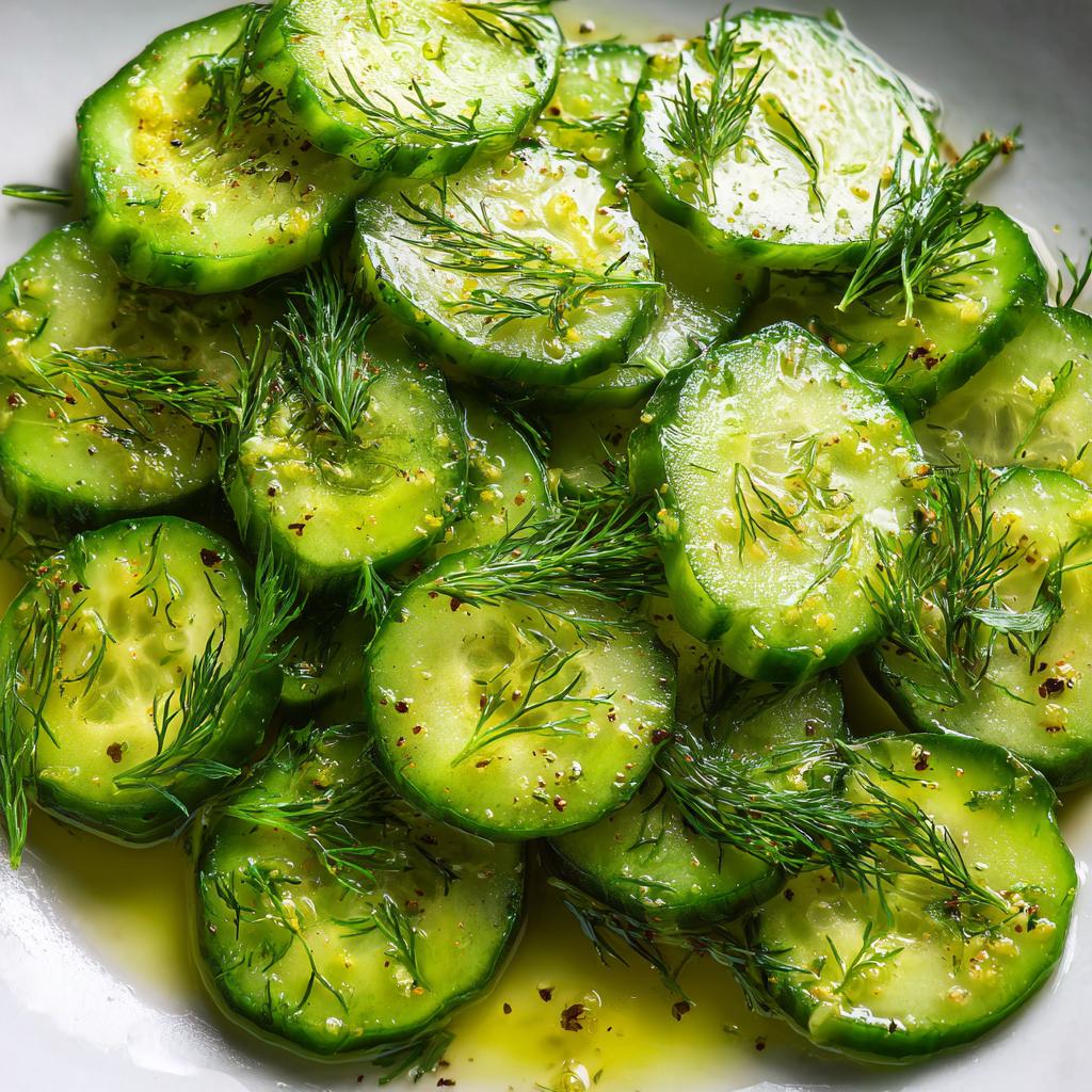 Sałatka z ogórkiem i koperkiem - detail 1