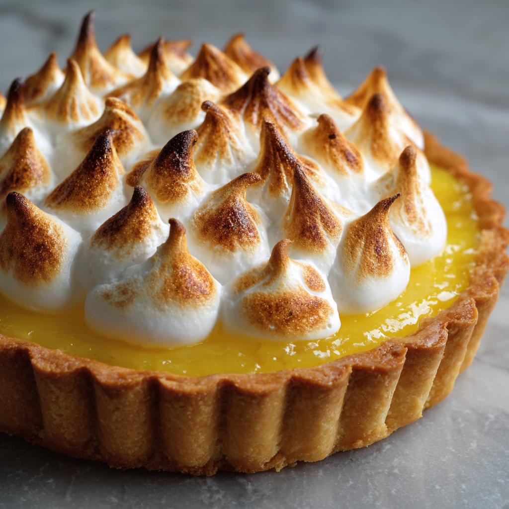 Tarta cytrynowa z meringue - detail 1