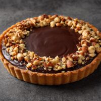 Tarta czekoladowa z orzechami