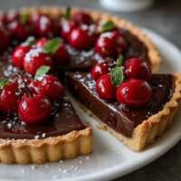 Tarta czekoladowa z wiśniami