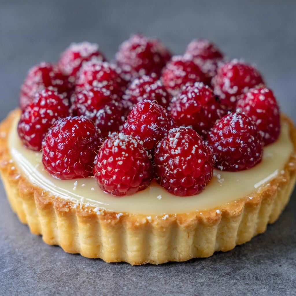 Tarta malinowa z białą czekoladą - detail 1