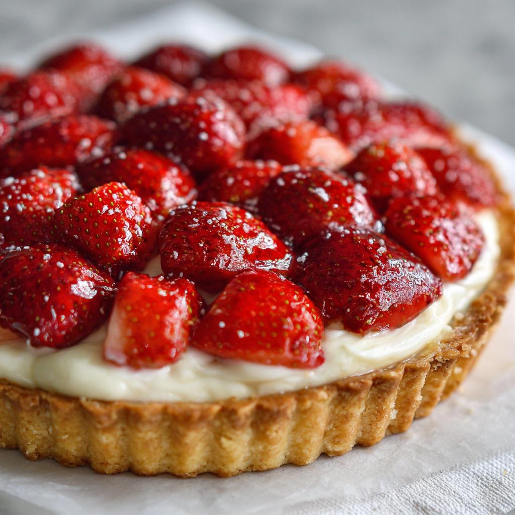 Tarta truskawkowa z mascarpone - detail 1
