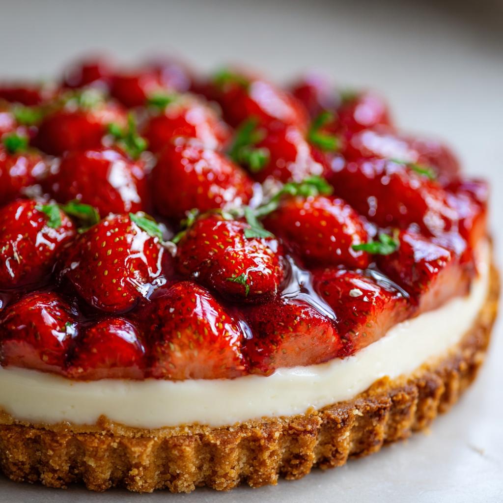 Tarta truskawkowa z mascarpone