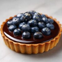 Tarta z borówkami i czekoladą