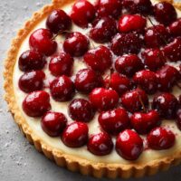 Tarta z czereśniami i mascarpone