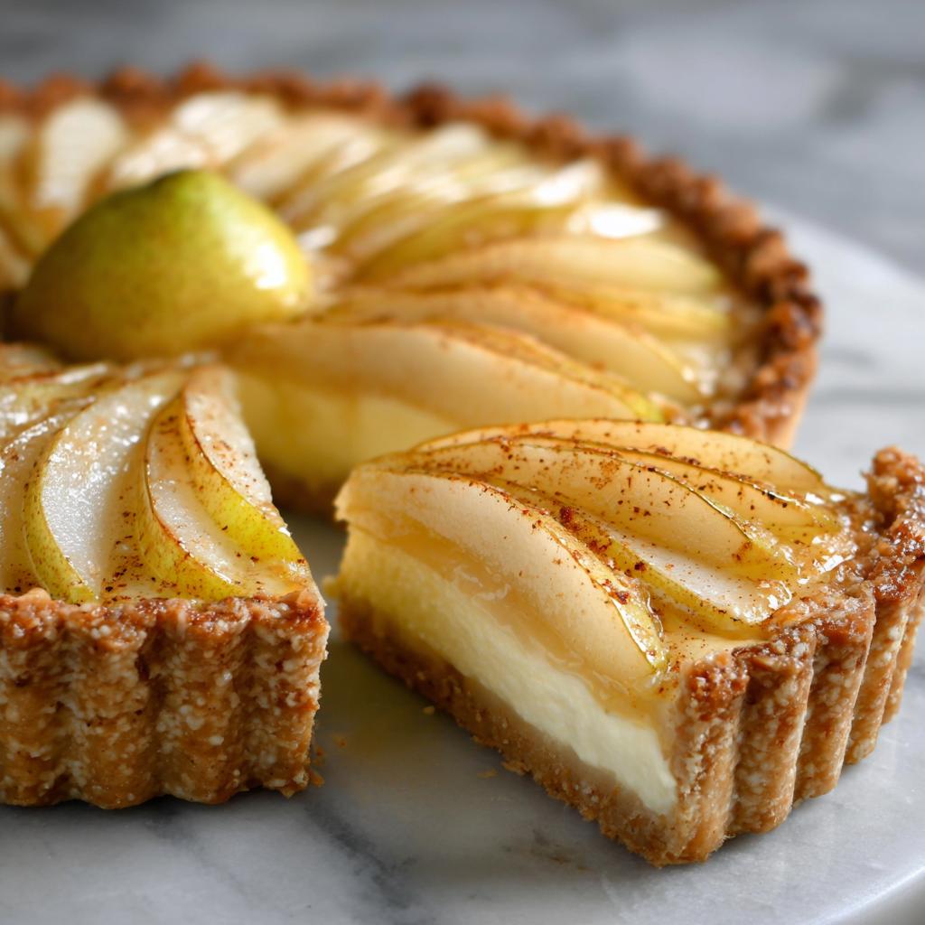 Tarta z gruszkami i mascarpone