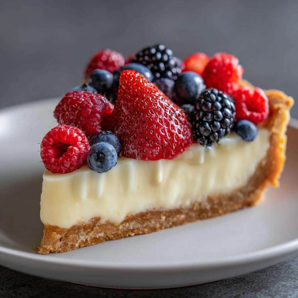 Tarta z kremem waniliowym